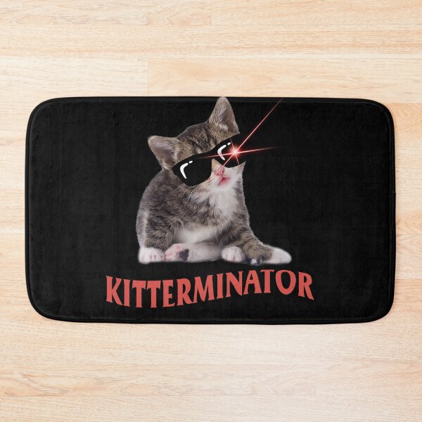 Artikelvorschau, Lustiger Terminator Kitty 'Kitterminator' entworfen und verkauft von PopArtdom.