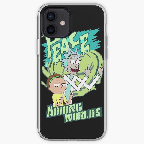 Paz entre mundos | Rick y Morty | Peace among worlds Funda blanda para iPhone