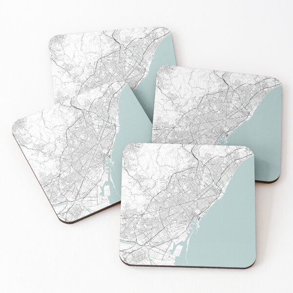 Item preview, Barcelona City Map designed and sold by JLCDesign.