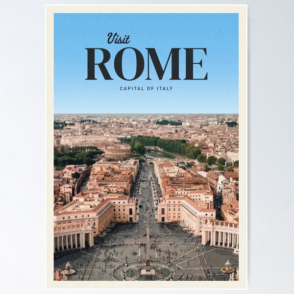 Item preview, Visit Rome designed and sold by Callum Gardiner.