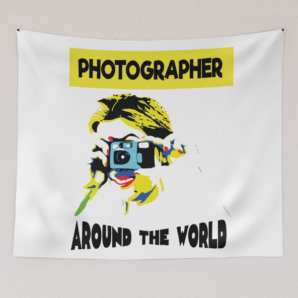 Item preview, Photographer around the World designed and sold by dinadesign.