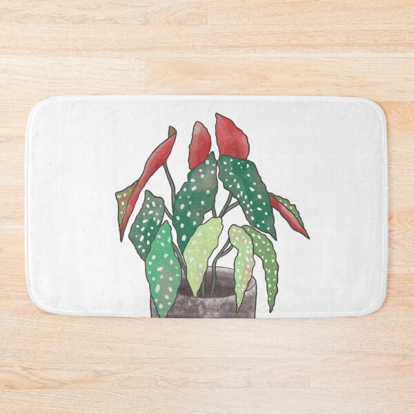 Item preview, Begonia Maculata with label designed and sold by tomkaanna.