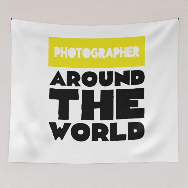 Item preview, Photographer around the World designed and sold by dinadesign.