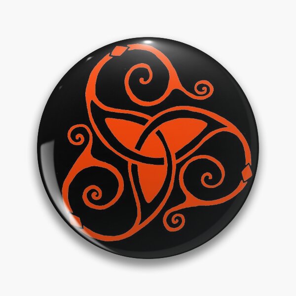 Item preview, Celtic Spiral Tri Knot in Red designed and sold by ingridthecrafty.