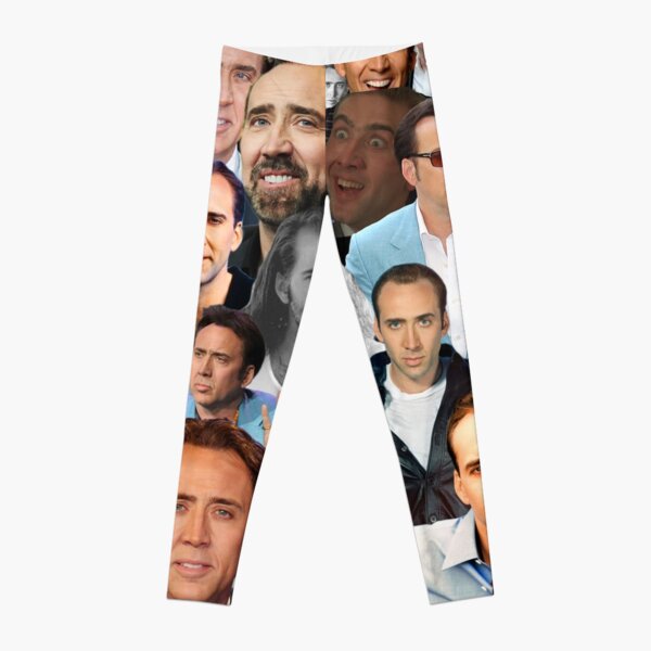 Nicolas Cage Overload Paparazzi Leggings