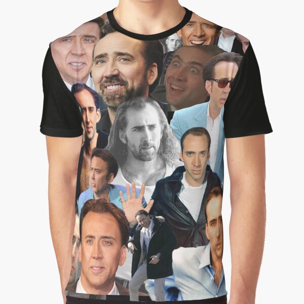 Nicolas Cage Sobrecarga Paparazzi Camiseta gráfica