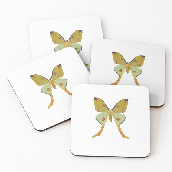 Item preview, Argema Mittrei comet moth designed and sold by Oleander Schweiger.