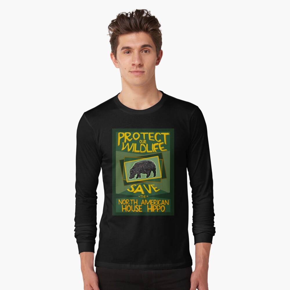 north american house hippo shirt