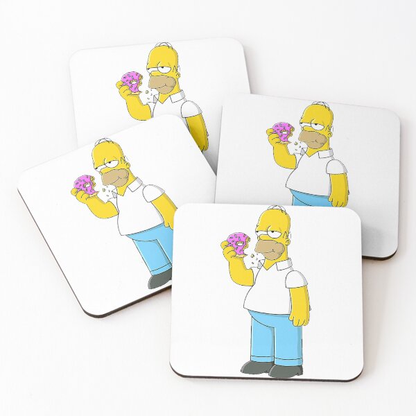 Item preview, cartoon cartoni eating donuts designed and sold by FractiousTank.