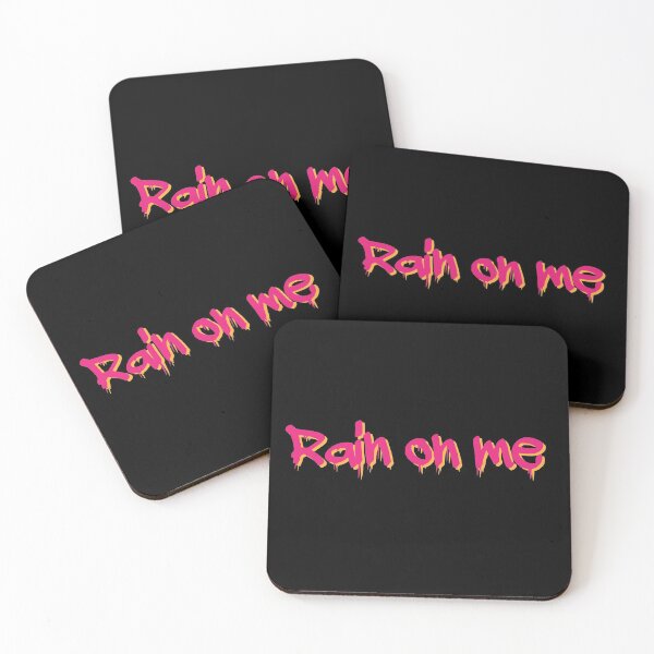 Item preview, Rain on me song  designed and sold by akshitamishra.