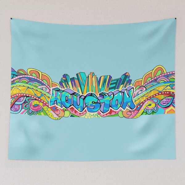 Item preview, Houston Graffiti Mural designed and sold by sosowane.