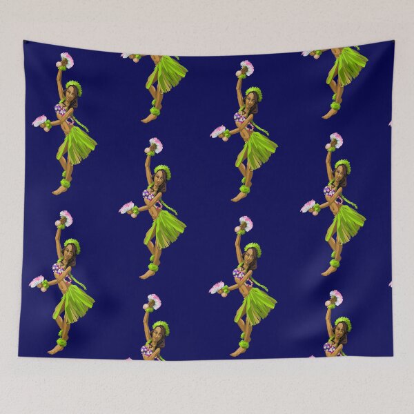 Item preview, Hula Navy designed and sold by PlaidRat.