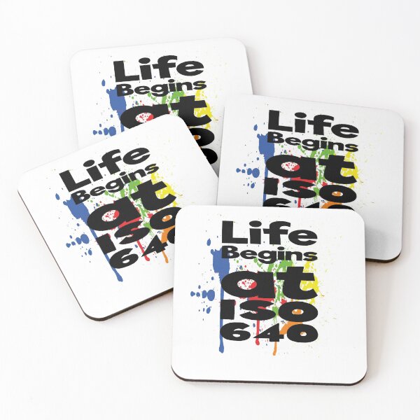 Item preview, Photographer life begins at iso 640 designed and sold by dinadesign.