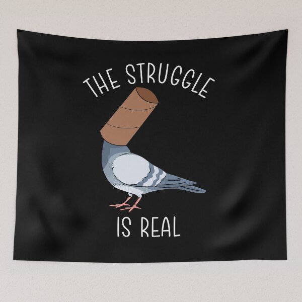Item preview, Funny Pigeon Shirts Pigeon Whisperer The Struggle Is Real designed and sold by DSWShirts.