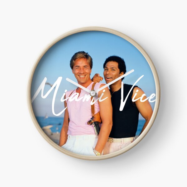 Miami Vice Clock