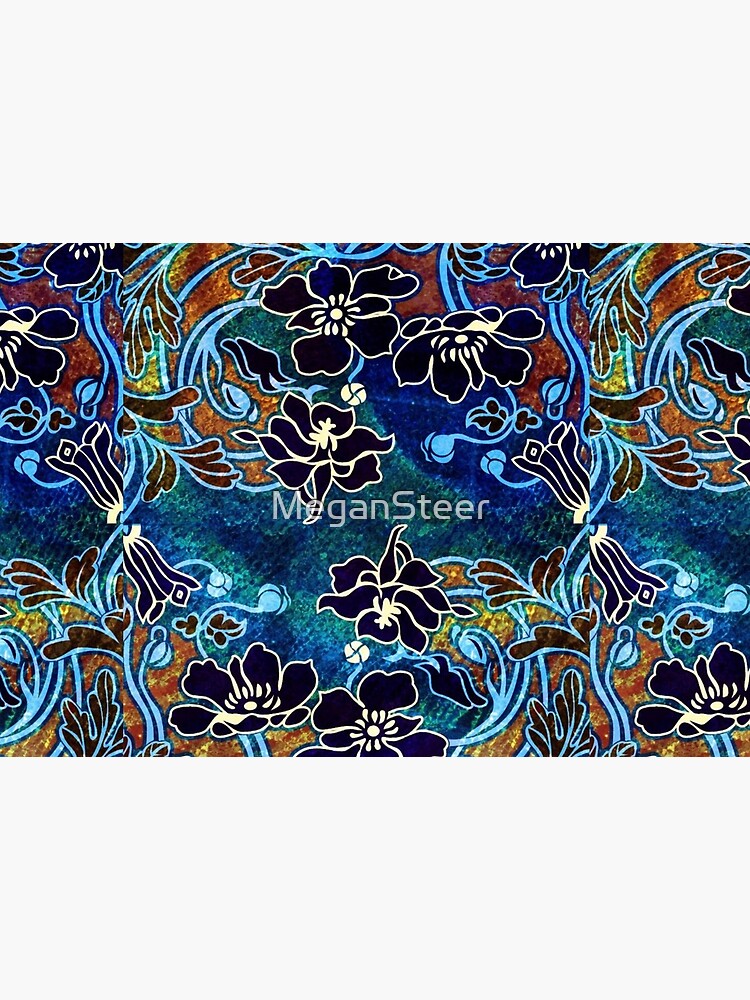 Peacock Floral, Part II by MeganSteer