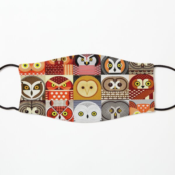North American Owls Kids Mask