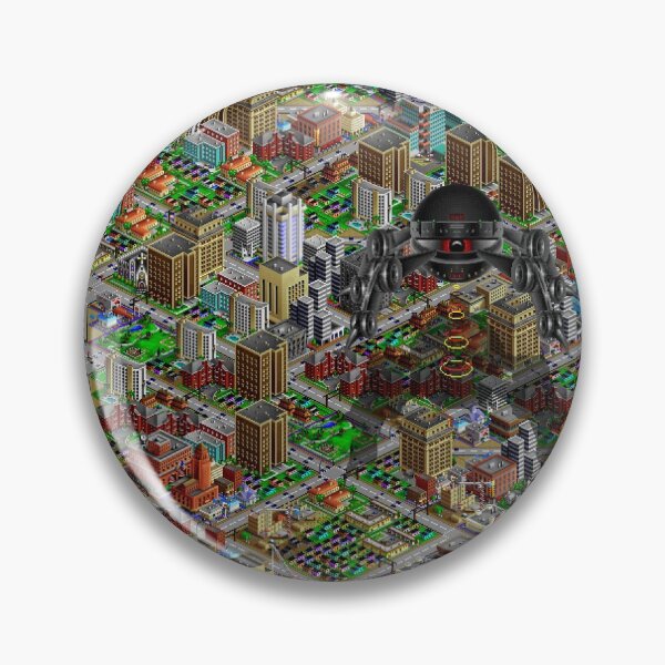 Item preview, SimCity 2000 No logo Sim City Zoom - HD (High Contrast) designed and sold by hangman3d.