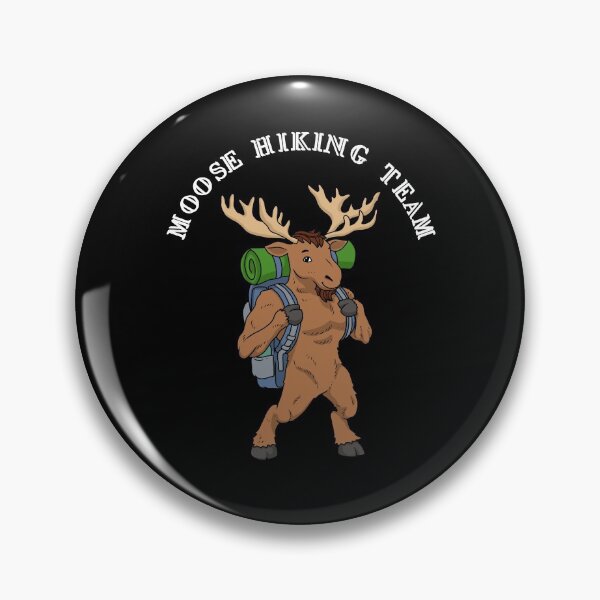 Item preview, Hiking Team T-Shirt Women Backpacker Moose Shirt Men Camping Hiking designed and sold by DSWShirts.