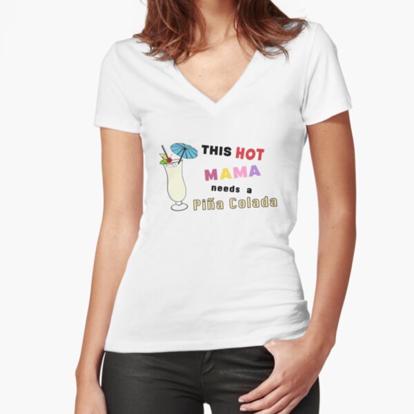 Fitted V-Neck T-Shirt