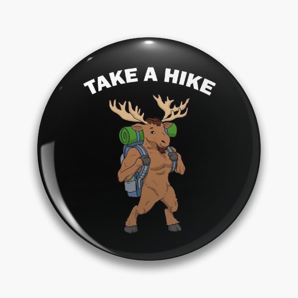 Item preview, Take A Hike T-Shirt Women Backpacking Moose Shirt Men Camping Hiking designed and sold by DSWShirts.