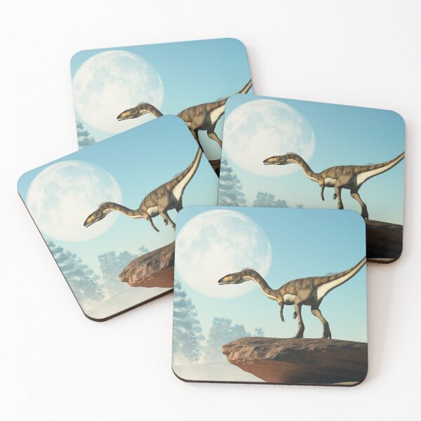 Item preview, Coelophysis Looking at the Full Moon designed and sold by Daniel Eskridge.