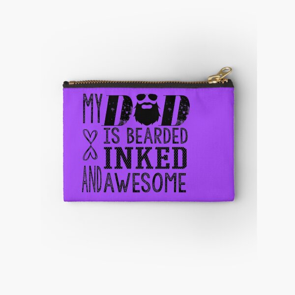 Item preview, My Dad is Bearded Inked and Awesome: Funny Bearded Dad Gift Idea. designed and sold by cutitoutsir.
