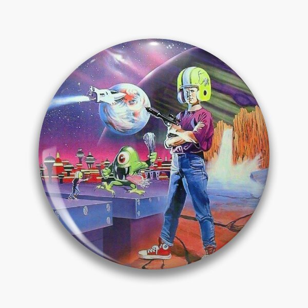 Item preview, Commander Keen - Retro DOS game fan print designed and sold by hangman3d.