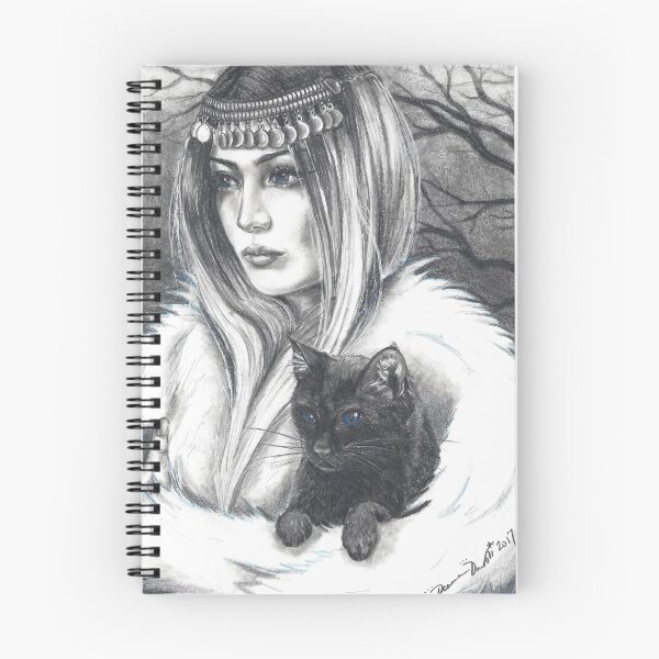 Item preview, Witch Art Print Black Cat Art Halloween Art Gothic Art Conjuring designed and sold by Deanna Davoli.