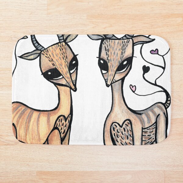 Item preview, Color Anteloping, Antelopes, Pareja, Amor. designed and sold by sonabeam.