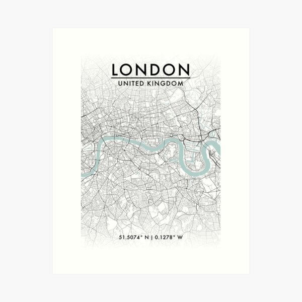 Item preview, London City Map designed and sold by JLCDesign.