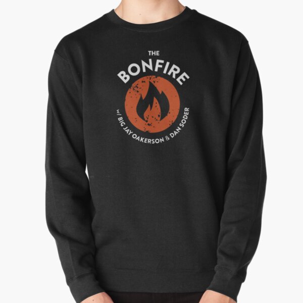 The Bonfire Official Podcast logo Pullover Sweatshirt