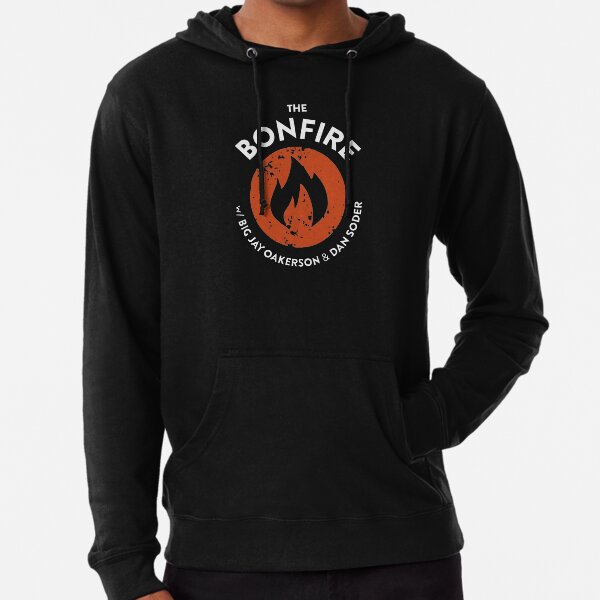 The Bonfire Podcast Lightweight Hoodie