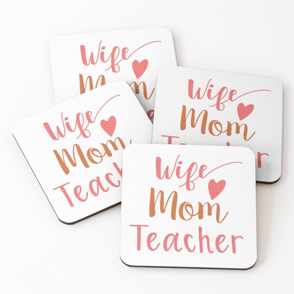 Item preview, Wife Mom Teacher Heart Gift  designed and sold by PupnkittyMania ⭐⭐⭐⭐⭐.