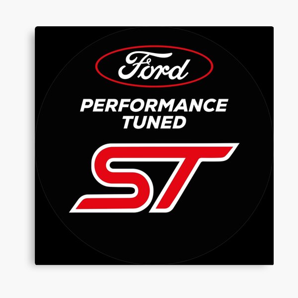 Ford Performance Tuned ST Canvas Print