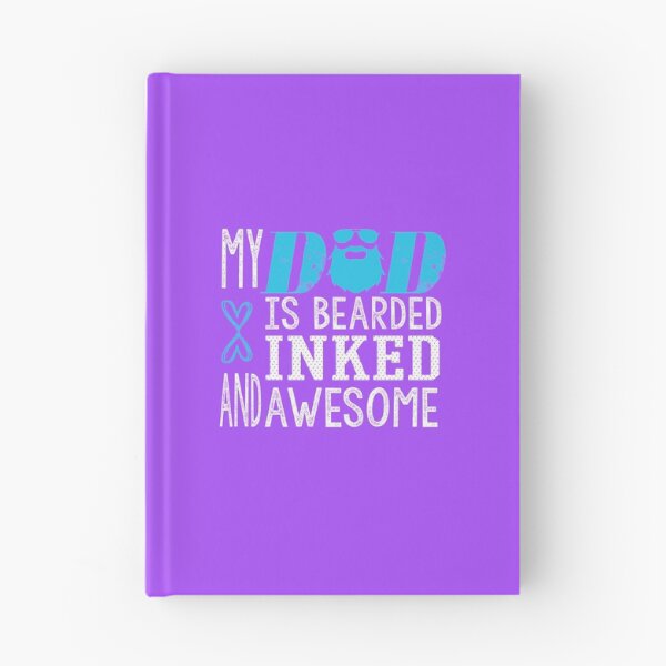 Item preview, My Dad is Bearded Inked and Awesome: Funny Bearded Dad Gift Idea. designed and sold by cutitoutsir.
