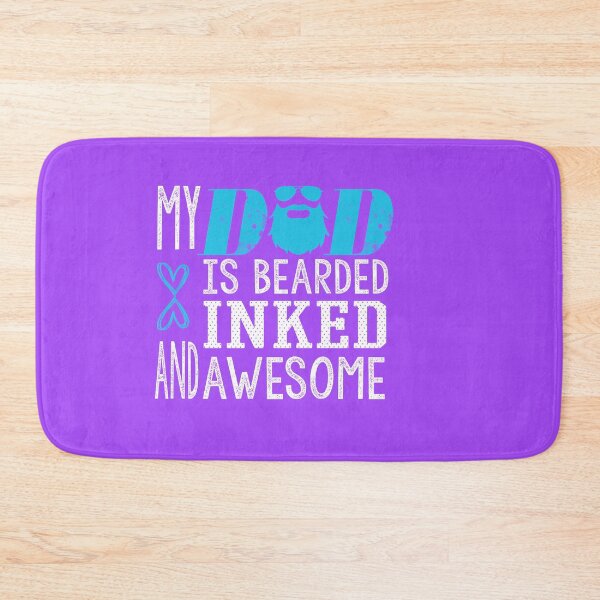 Item preview, My Dad is Bearded Inked and Awesome: Funny Bearded Dad Gift Idea. designed and sold by cutitoutsir.