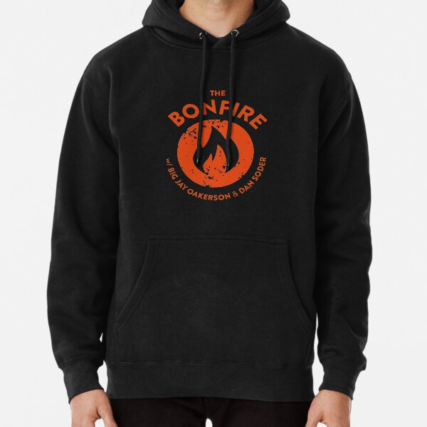 The Bonfire Official Podcast logo Pullover Hoodie