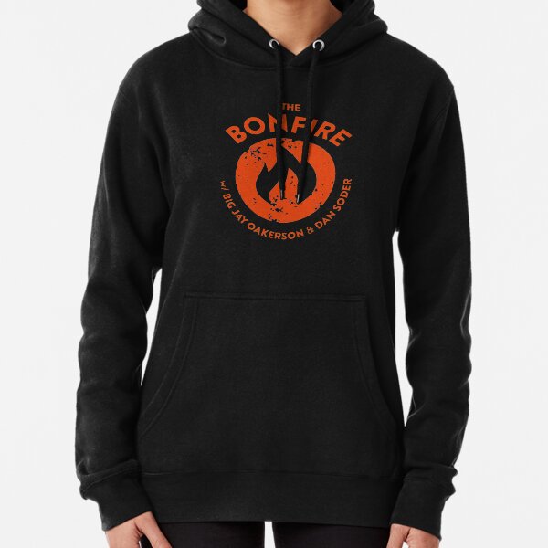 The Bonfire Official Podcast logo Pullover Hoodie