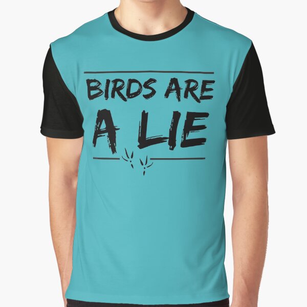 Item preview, Birds Are a Lie T-shirt  designed and sold by Naufaal.