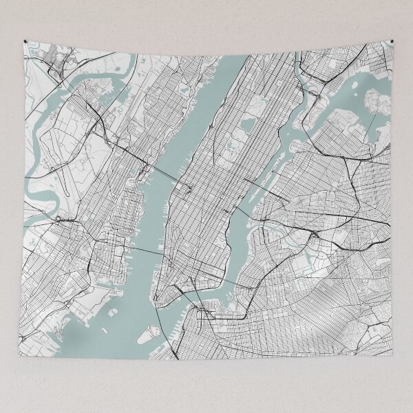 Item preview, New York City Map designed and sold by JLCDesign.