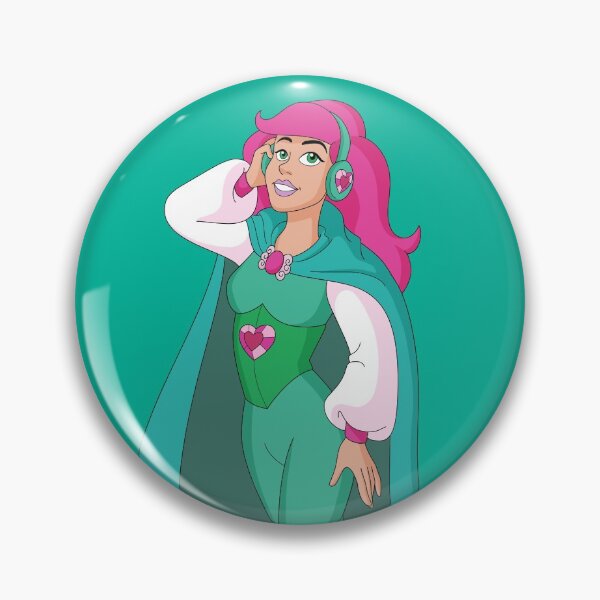 Item preview, DJ Tamara with Headphones designed and sold by The Jewel Riders Archive.