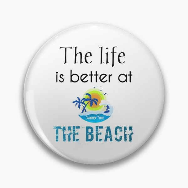 Item preview, The life is better at the beach,Funny summer gift  designed and sold by Essakhi12.