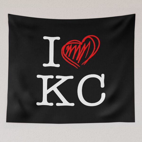 Item preview, I HEART KC (white text) designed and sold by Thelittlelord.