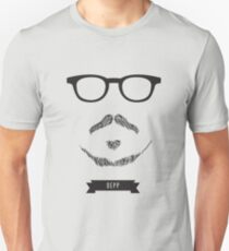 Beards with Glasses – Johnny Depp Unisex T-Shirt