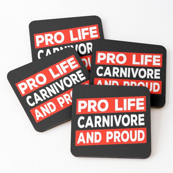 Item preview, Pro Life Carnivore And Proud Meat Eater designed and sold by inkedtee.