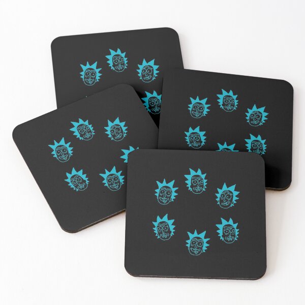 Rick o'clock Coasters (Set of 4)