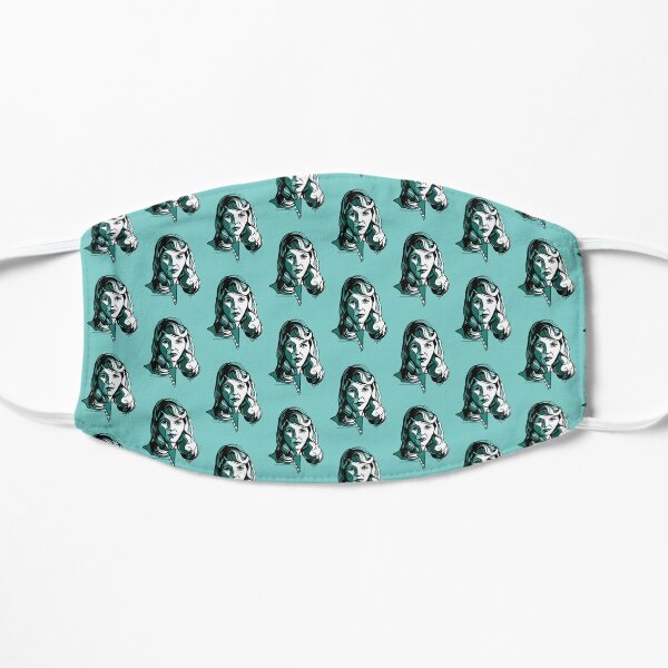 Sylvia Plath Poet and Writer Mask