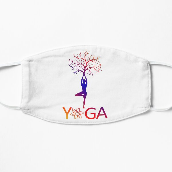 yoga gradient Flat Mask