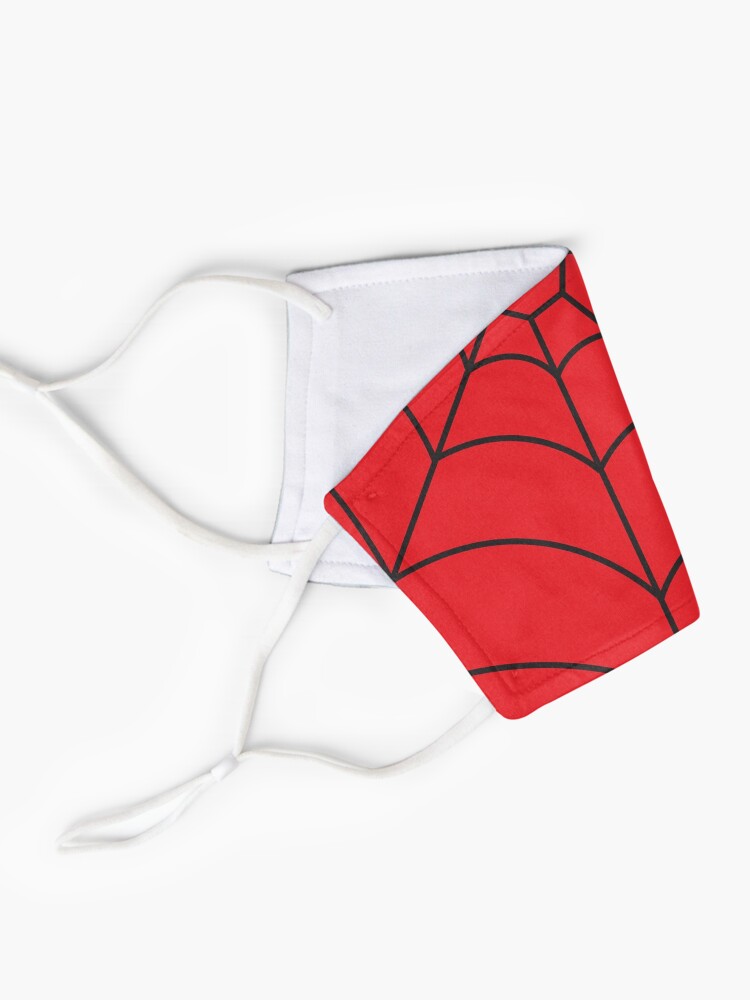 Alternate view of Spider Web RED Mask